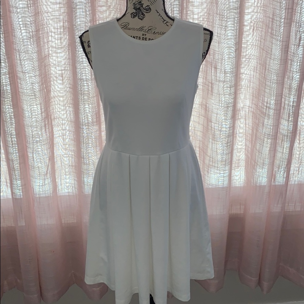 Hutch White Cotton Dress